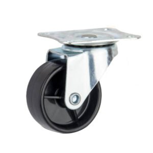 01-Black-PP-Caster-Swivel