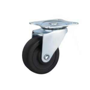 01-Black-Ruber-Caster-Swivel