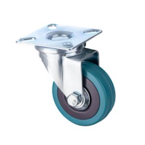 03-Blue-Rubber-Caster-Swivel