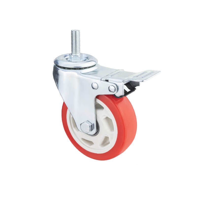 05-Red-White Core-PVC-Brake-Threaded Stem