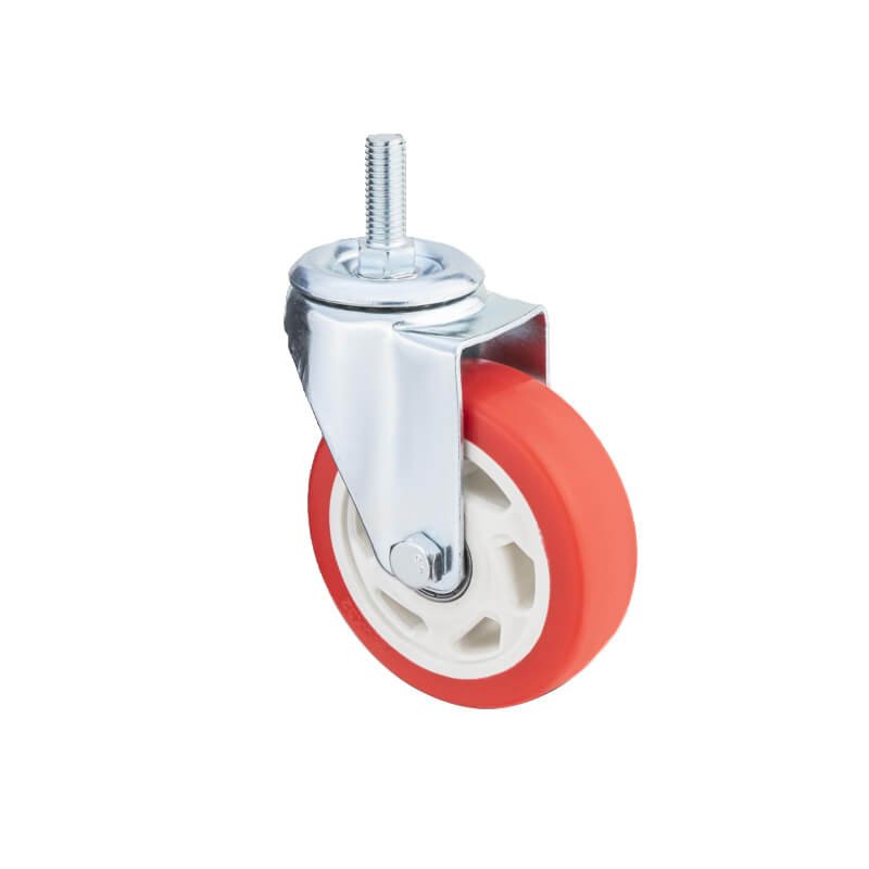 05-Red-White Core-PVC-Swivel-Threaded Stem