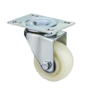 08S-White-PP-Caster-Swivel