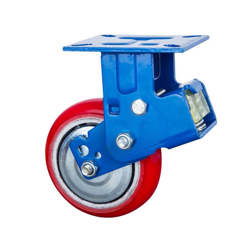 Shock-abosorbing Caster-Rigid-Iron PU