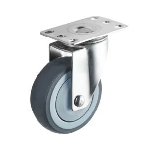 19-SS-Grey-TPR-Medium-Duty-Caster-Swivel