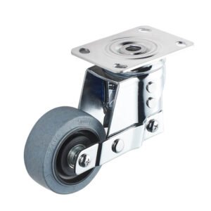Chrome-Shock-Absorbing-Conductive-Caster-Swivel