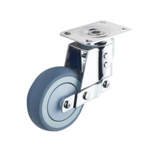 Chrome-Shock-Absorbing-TPR-Caster-Swivel