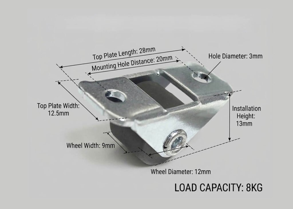 0.5in-Linear-Caster-specification